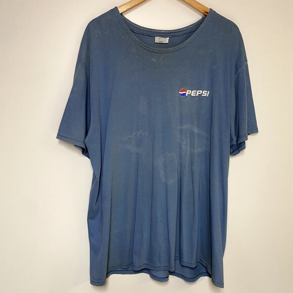 Vintage Pepsi Shirt Y2K Soda Pop Coke Coca Cola T-Shirt Vtg - Picture 1 of 2